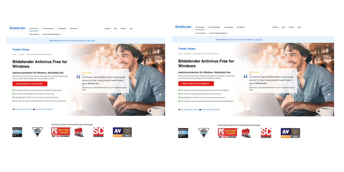 Cibercriminosos Usam Site Falso de Antivrus para Espalhar Malware
