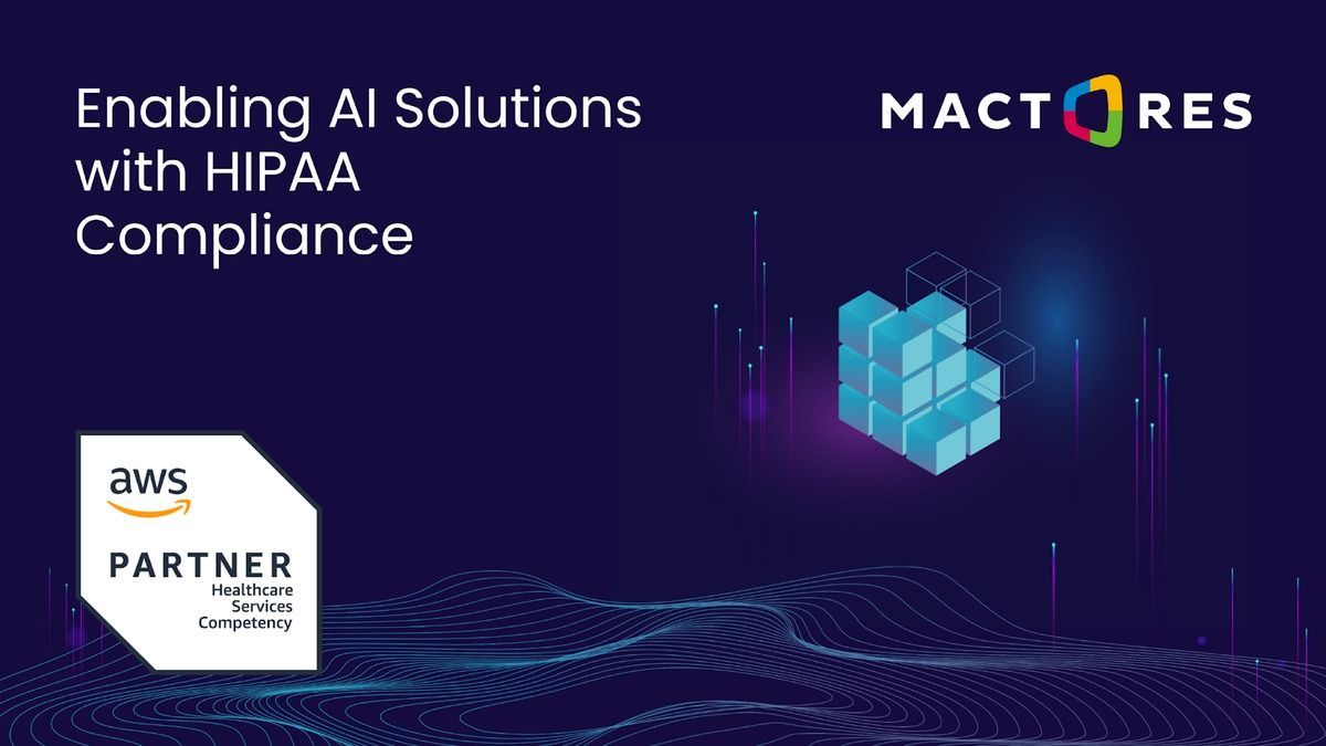 Mactores Conquista Certificao de Competncia em Sade da AWS para Solues de IA