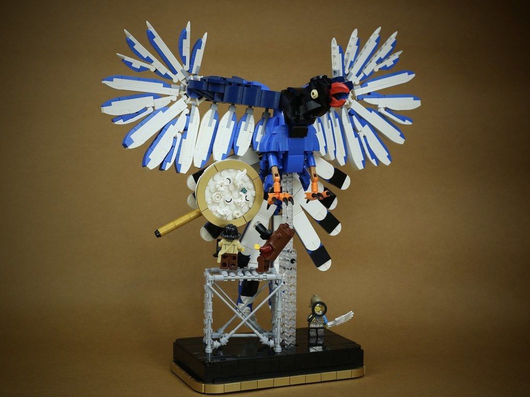 A Magnific�ncia da Gralha: Uma Nova Perspectiva sobre a Aves