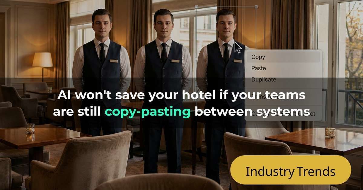 A Integra��o de Sistemas � Essencial para o Sucesso da Hotelaria com IA